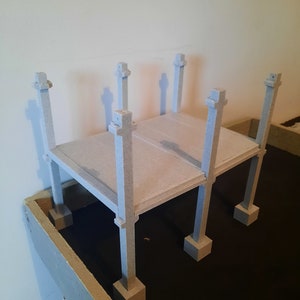 1:50 Scale Precast Structure Type B. 3D Printed