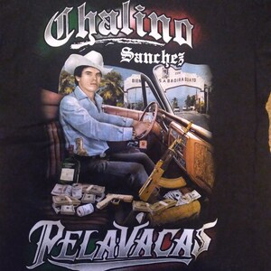 Chalino Sanchez T-Shirt: Corridos Perrones Graphic Tee