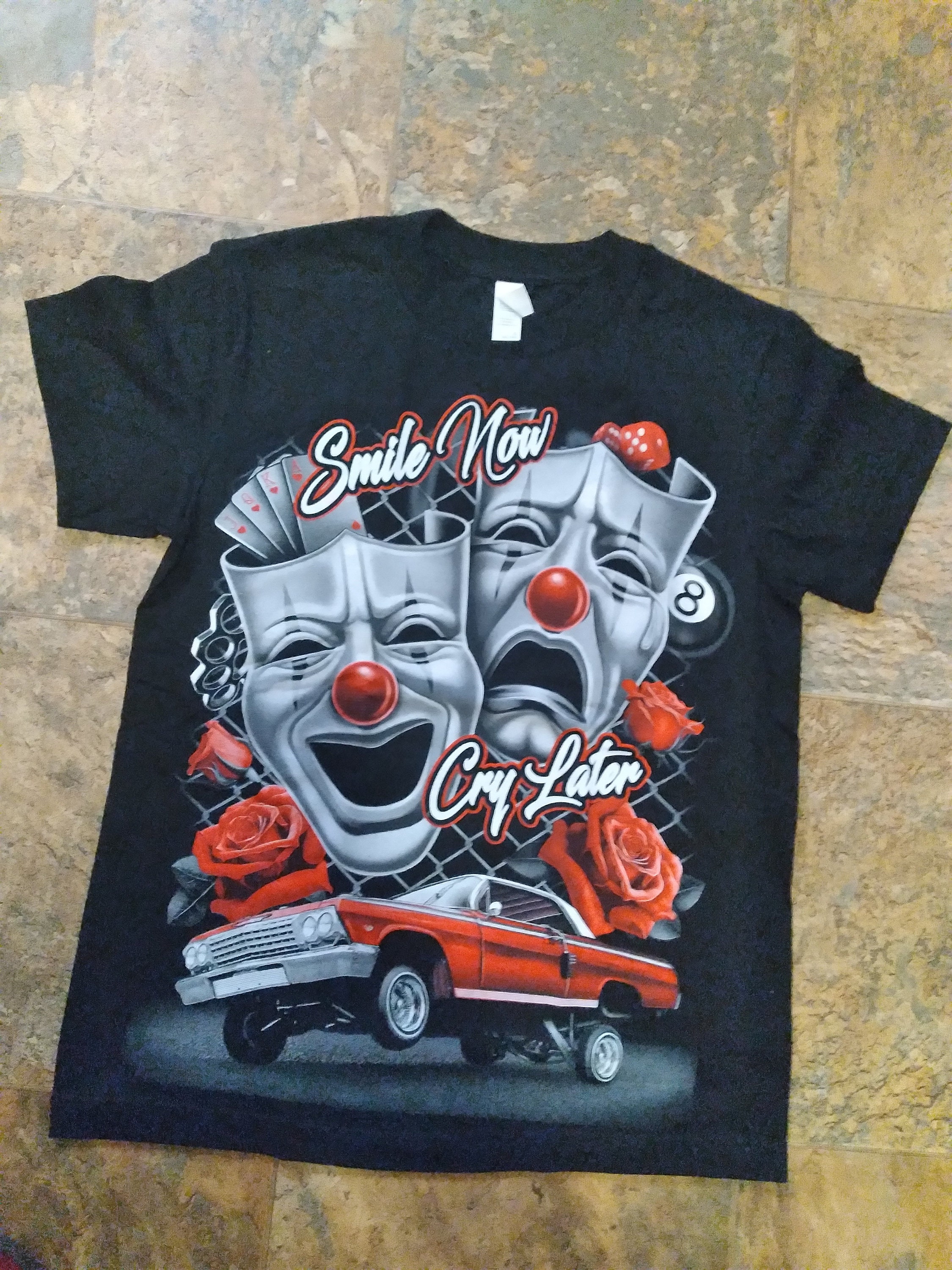 THE BONEZ Smile now cry later Tシャツ - メルカリ