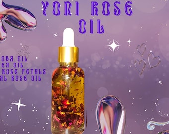 The YONI ROSE OIL |Edible |Manifestation|Massage| Sex oil