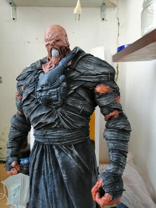 ELACE Nemesis Resident Evil - Fiala Virus Tipo C (Colorato + Inserti) Per Cosplay E Collezione - H85mm Vetro