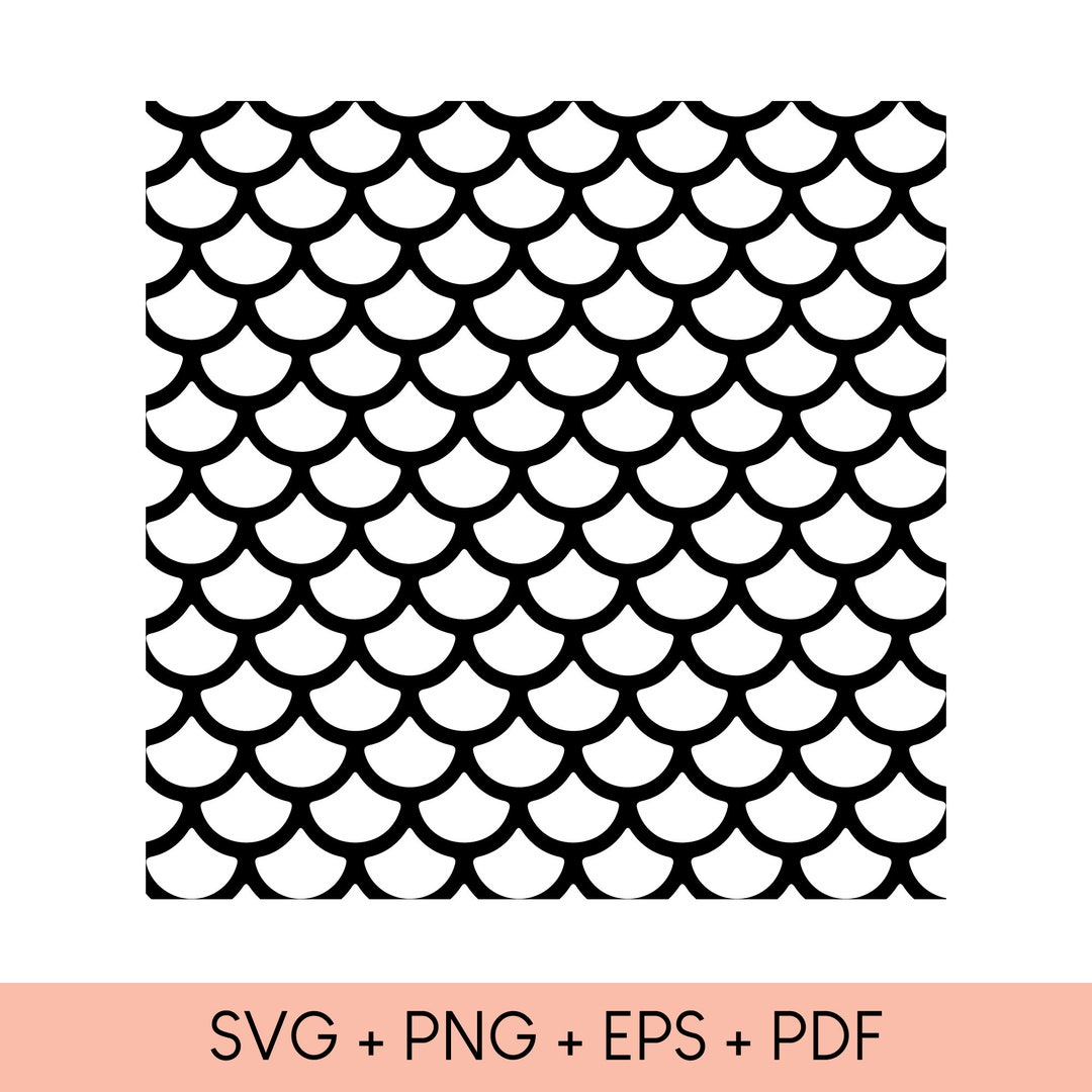 Mermaid Print Svg Mermaid Pattern Svg Pattern Svg Seamless Etsy