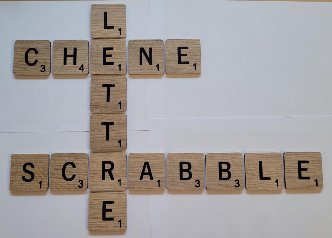 Large Scrabble Letters Large Wooden Scrabble Letters for Wall Decoration. - Etsy