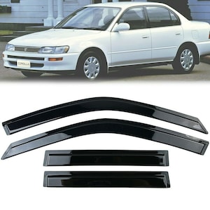 Weather Shield Car Window Door Visor Wind Deflector For Corolla AE100 4DR with Free Shipping
