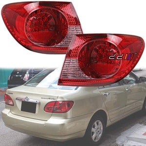 Rear Right Left Tail Light Lamp fits Corolla Altis ZZE121 ZZE122 Asia 2004-2007 with Free Shipping