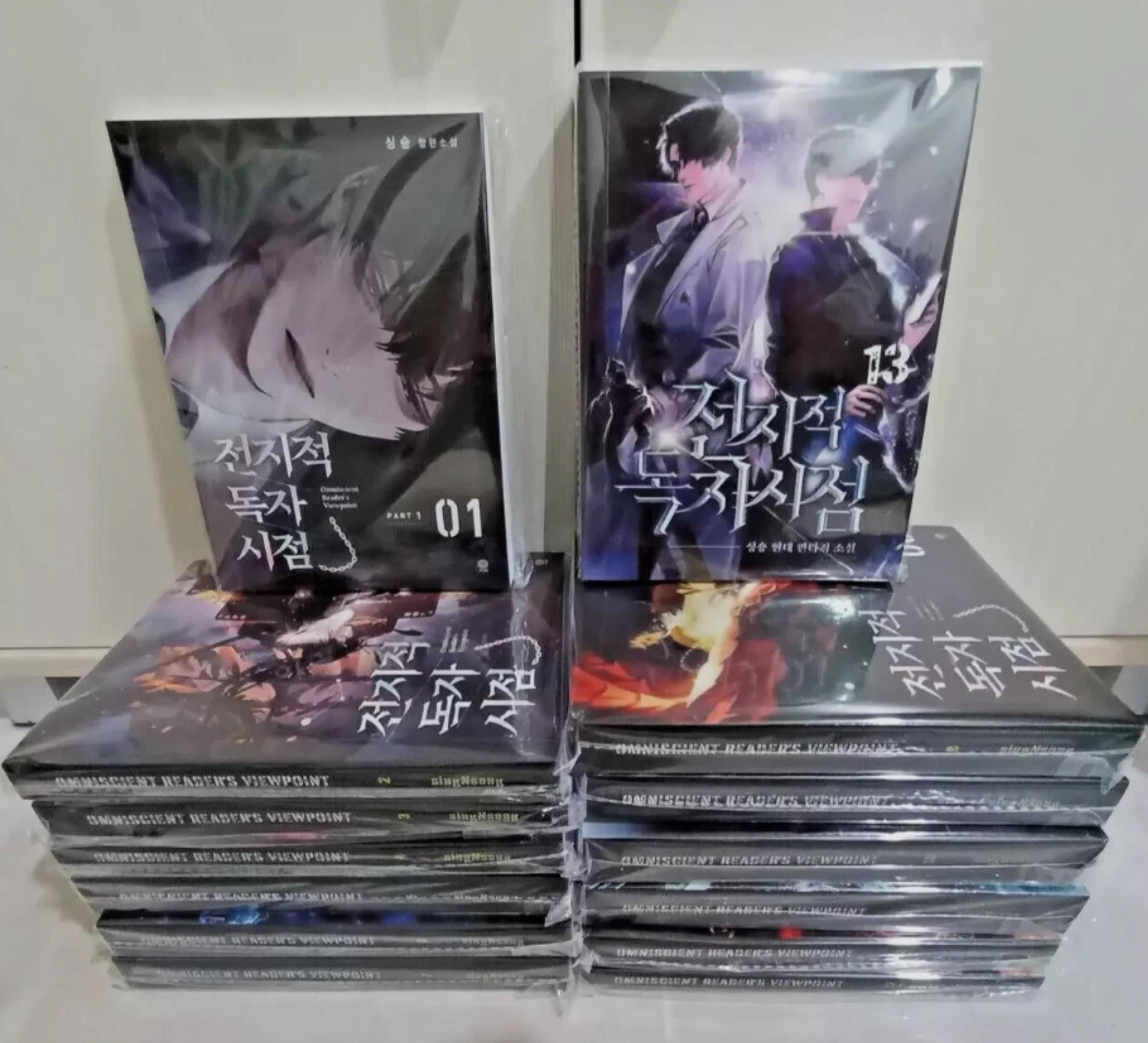 全知の読者の視点ライトノベルセット：第1巻～第13巻（英語版