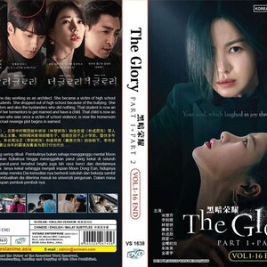 Dvd Korean Drama Series The Glory Part 1 + 2 (Volume 1-16 End) [English Subtitle & All Region] with Free Shipping