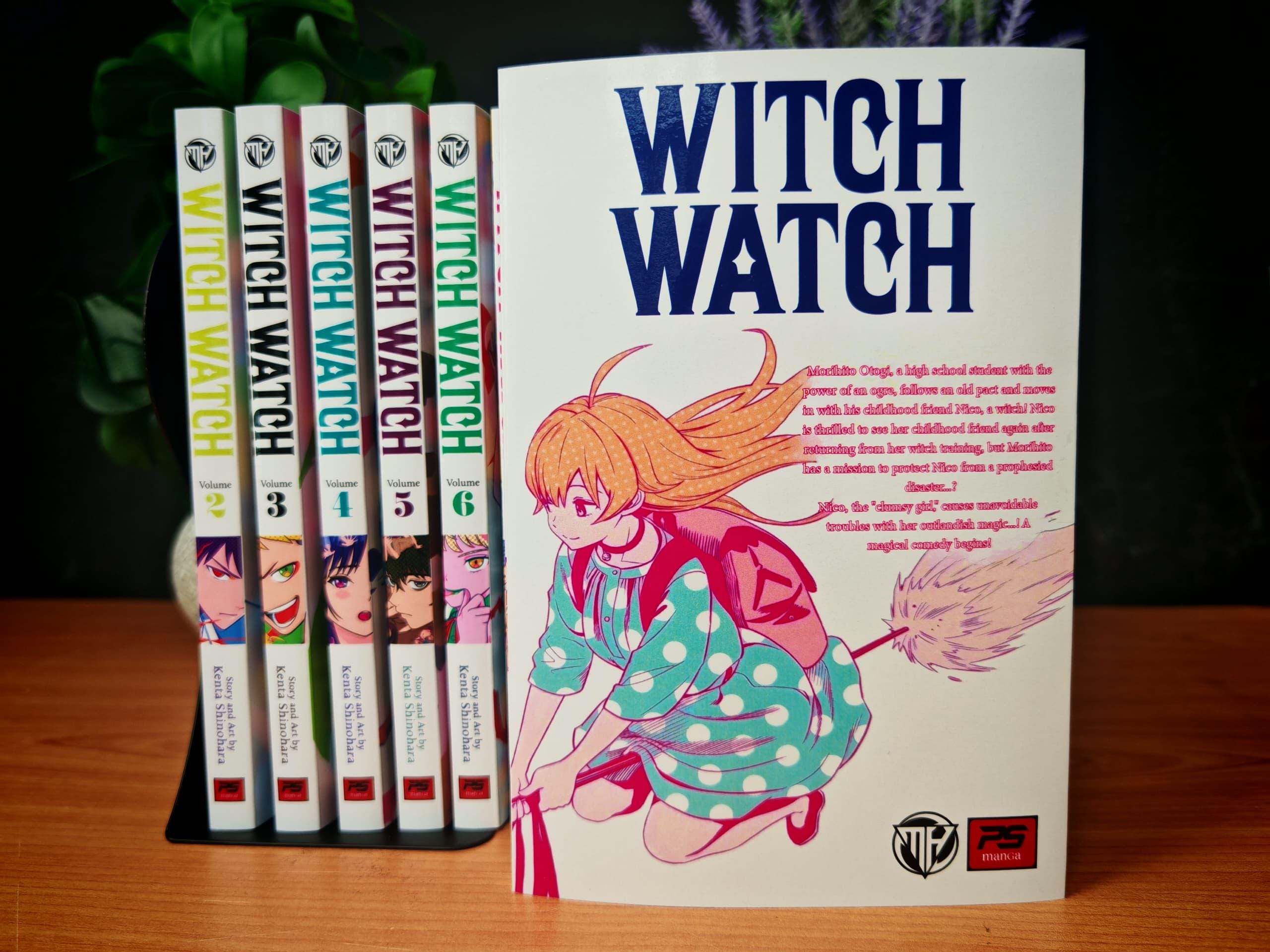 Witch Watch Manga Set Volumes 1-17 English | Complete Comic Series