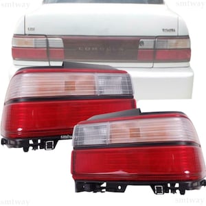 Achterlicht Lichten Paar Fit Toyota Corolla AE101 AE102 E100 Sedan 1992-1995 met Gratis Verzending