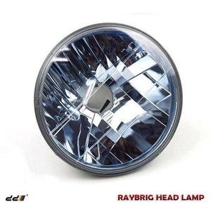 RAYBRIG Chrome Round Headlight Lamp Fit Land Cruiser 20 40 60 70 Series with Free Shipping