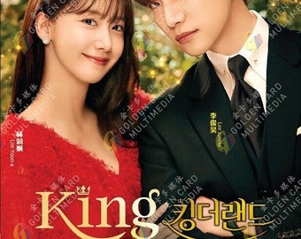 Dvd Korean Drama Series King The Land (Volume 1-16 End) [English Subtitle & All Region] with Free Shipping