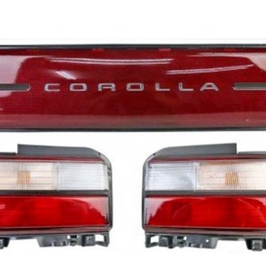 1 Rear Tail Lights Lamp Reflector Bonnet Garnish for Toyota Corolla AE100 AE101 with Free Shipping