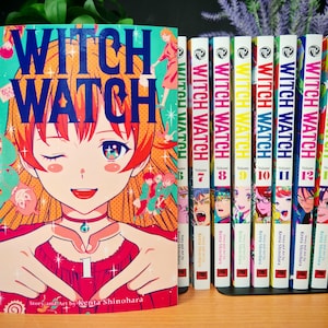 Witch Watch Manga Set Volumes 1-13 English | Complete Comic Series by Kenta Shinohara | Brand New Books | Fast Shipping