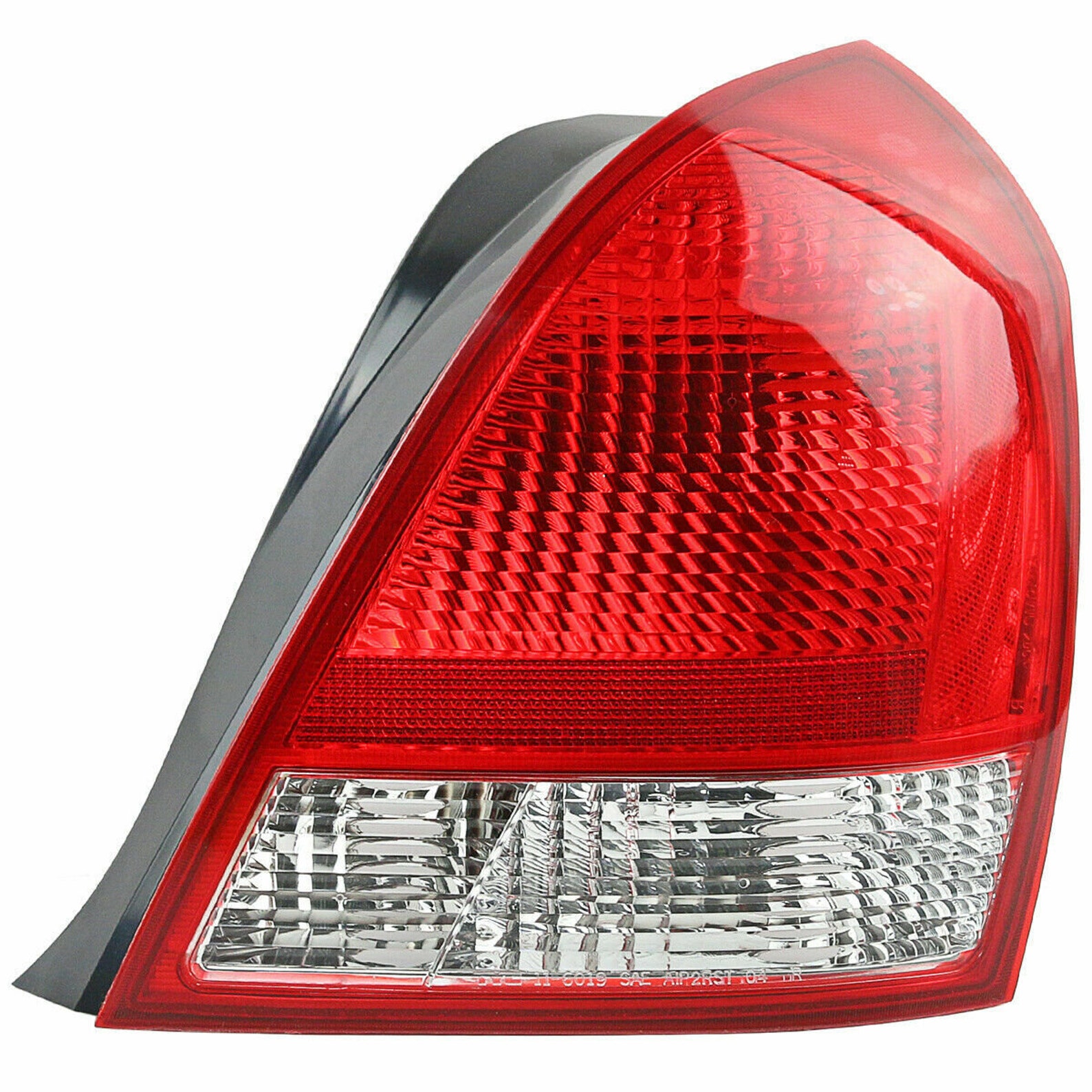 Rear RIGHT Red & White Tail Light Lamp for Hyundai Elantra XD Sedan 01 ...