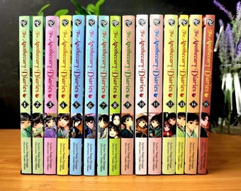 The Apothecary Diaries Light Novel Set Vol 1–15 English Complete Edition Sealed Express