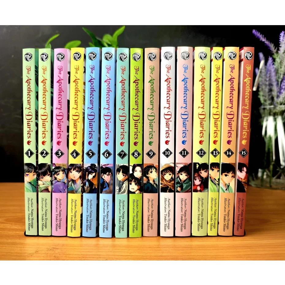 The Apothecary Diaries Light Novel Set Vol 1–15 English Complete