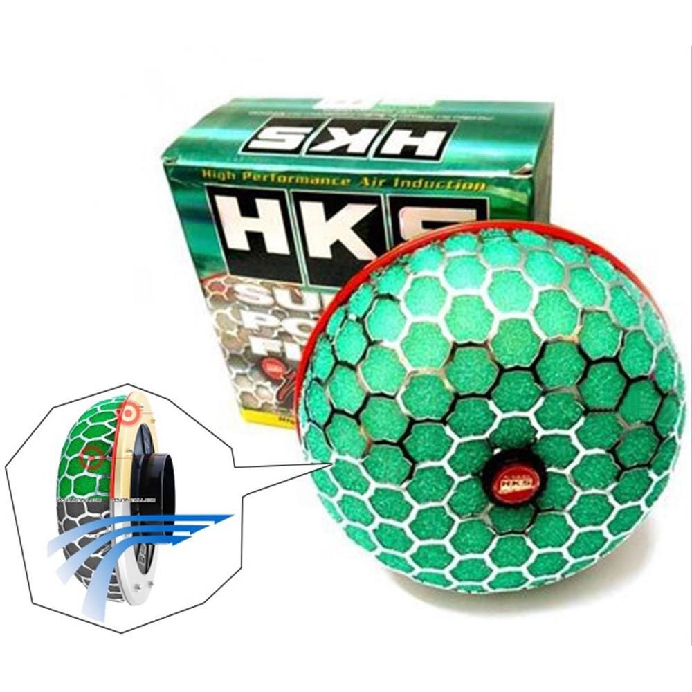 Mushroom Intake Filter HKS Style (Green, Red, Blue) [Demi Works] DWMAF
