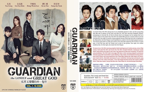Buy Dvd Korean Drama Series Guardian the Lonely and Great God GOBLIN volume 1 16 End english Subtitle All Region With Free Shipping Online in India Etsy