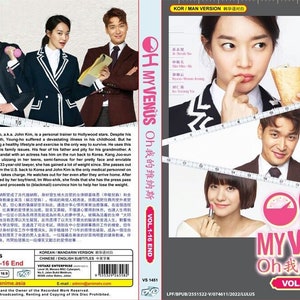 DVD Korean Drama Series Oh My Venus (Volume 1-16 End) [English Subtitle & All Region] with Free Shipping