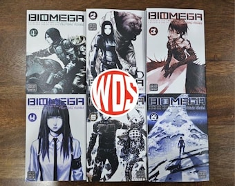 New Biomega Manga English Set Volumes 1 to 6 Complete Series by Tsutomu Nihei | DHL Fast Shipping