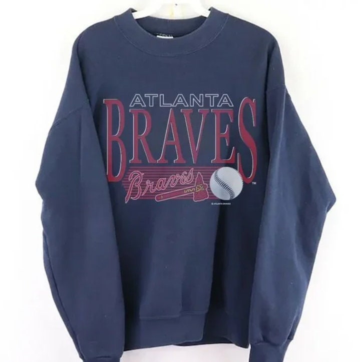 Hottertees Vintage Inspired Atlanta Bloody Braves Hoodie