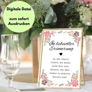 Znak pamiątkowy ślubu tablica pamiątkowa do druku, szablon cyfrowy, dekoracje ślubne DIY kwiaty piękny kwiatowy wzór