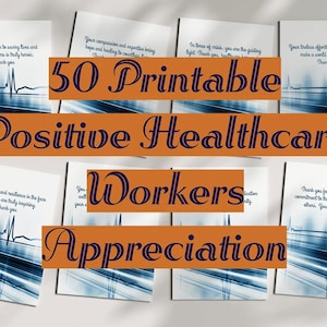 50 cartes de remerciements imprimables positives pour les travailleurs de la santé | PDF, JPG, PNG | Notes de remerciement pour les professionnels de la santé