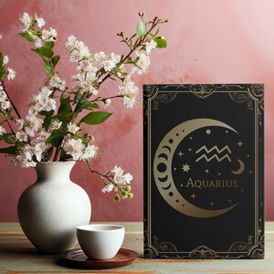 Sagittarius Zodiac Journal, Hardcover Astrology Notebook, Writing & Journaling, Zodiac journal notebook, Personalized Sagittarius journal