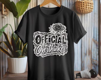 Overstimulated Shirt, ADHD Shirt, Mental Health Shirt, Overthinker Shirt, Funny Overthinker Tee, Brain Humor TShirt