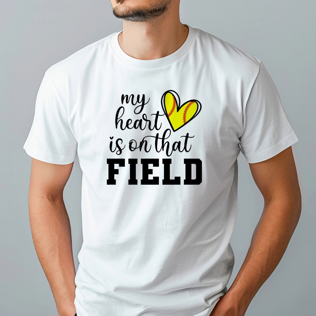 My Heart is on That Field Soft Cotton T-shirt, Field of Dreams, Show ...