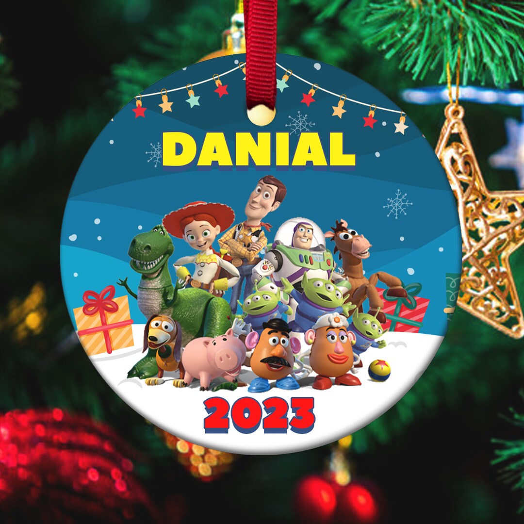 Custom Toy Story Ornament Toy Story Christmas Ornament Etsy