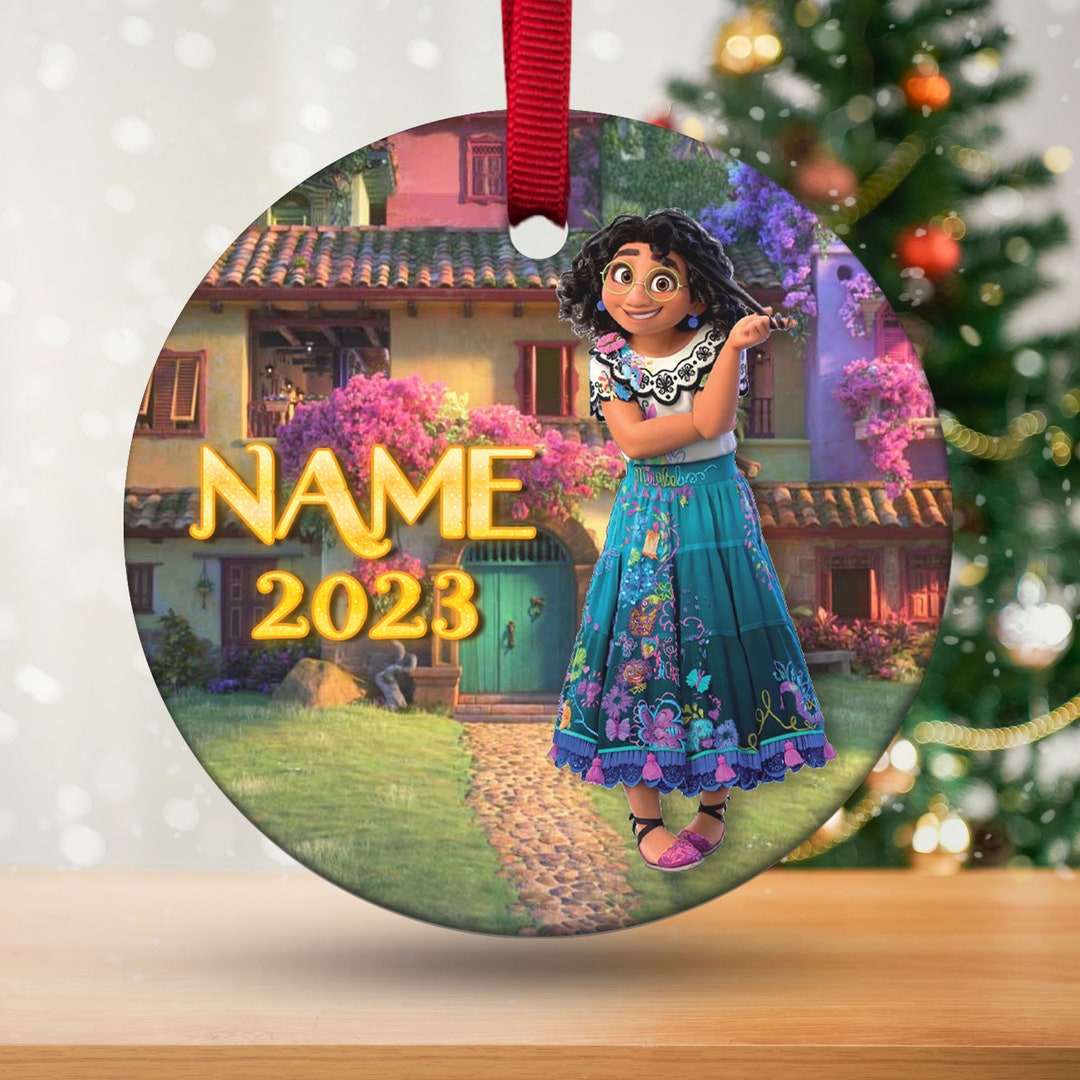 Customized Isabela Encanto Ornament 2023 Madrigal Christmas Etsy