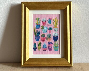 Little Joys No. 01 – Potted Cactus Garden