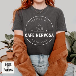 Frasier TV Show, 90s, Gifts, Niles Crane, Comfort Colors® TShirt, Frasier Crane, Cafe Nervosa, Sitcoms, Funny Shirt, House of Fandoms