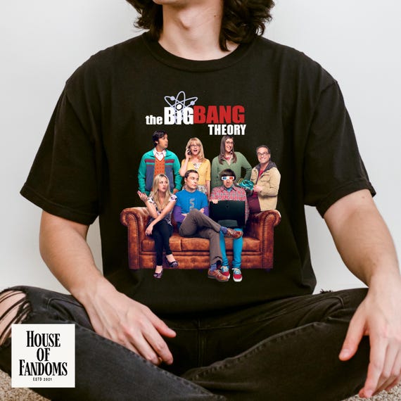 Camiseta de Big Bang Theory, camiseta Comfort Colors®, camiseta de