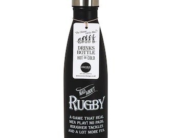 Rugby Water Bottle