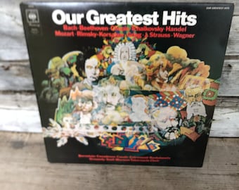 Our Greatest Hits various artists classical album compilation LP Stereo vinyl music record Vintage classical instrumental