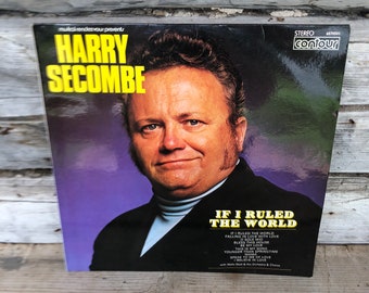 Harry Scombe album If I Ruled The World vinyl LP Stereo music record Vintage UK Contour records 6870501