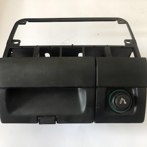 Volkswagen Golf Jetta Mk3 Vento genuine dash panel console heater control panel surround trim with ashtray black 1H1857305B