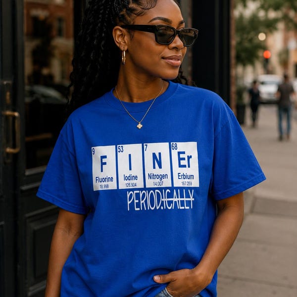 Camiseta Zeta Phi Beta: Finer Periodically, Camiseta de la hermandad