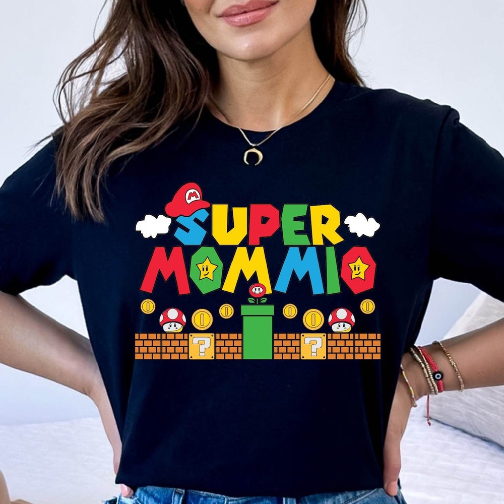 Super Mommio Shirt, Super Mom Tshirt, Mom Gift Tshirt, New Mama Gift Tee, Mother'S Day Gift Tshirt