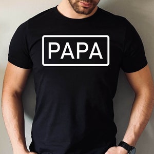 Papa Tshirt, Papa Gift Tshirt, Father&#39;s Day Gift Tshirt, Christmas Gift Papa Tshirt, Birthday Gift for Papa Tee