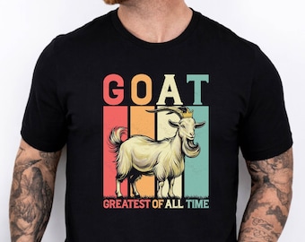 Funny Goat Graphic Tee, Farm Animal Shirt