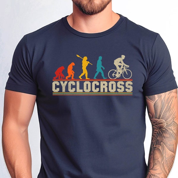 Cyclocross Bicycle Tshirt, Cycling T-shirt, Cycling Gift Shirt, Bike Gift Tshirt, Cute Bicycle Shirt, Father's Day Cycling Gift Shirt