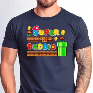 Super Daddio Shirt, Funny Daddio Tshirt, Father&#39;s Day Daddio Tee, Gamer Daddio Shirt, Father Gift Tee, Fathers Day Gift Funny Shirt