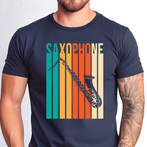 Saxophone Tshirt, Cute Saxophone Instrument Gift Tee, Funny Saxophone Tshirt, Saxophone Lover Gift Tee