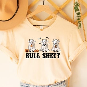 Bull Sheet Shirt, Ghost Cows Shirt, Funny Cow Shirt