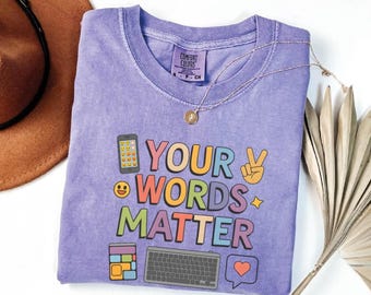 Comfort Colors® Speech Therapy Shirt, Speech Therapist Shirt, It's A Good Day For Speech Therapy Shirt, Gift For Therapist, Communication