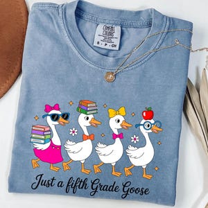 Comfort Colors® Fifth Grade Teacher Shirt, 5th Grade Teacher Shirt, 5th Grade T-Shirt, Fifth Grade TShirt, Elementary School, Teaching Tee