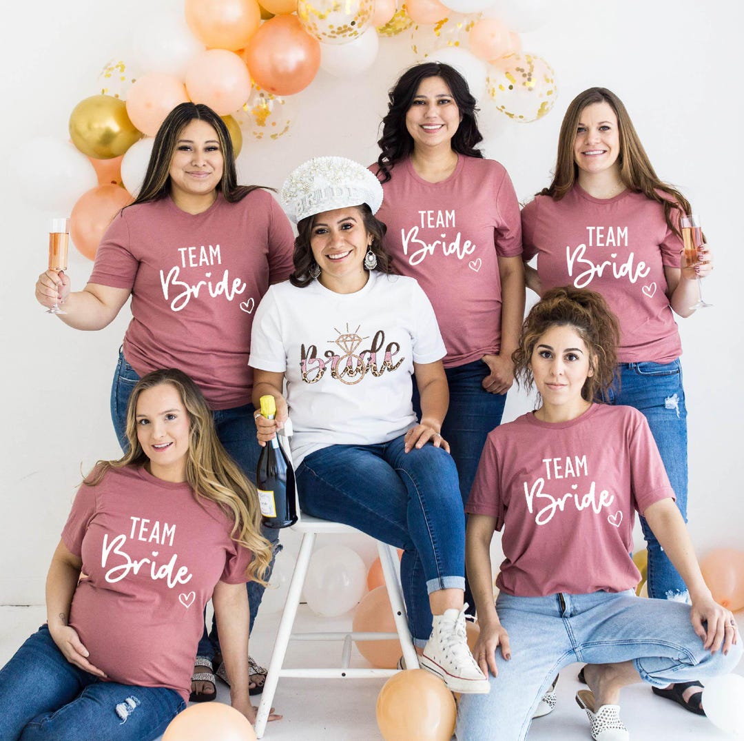 Bachelorette Party Shirts- Bride Team Bride Shirt- Team Bride Tee ...